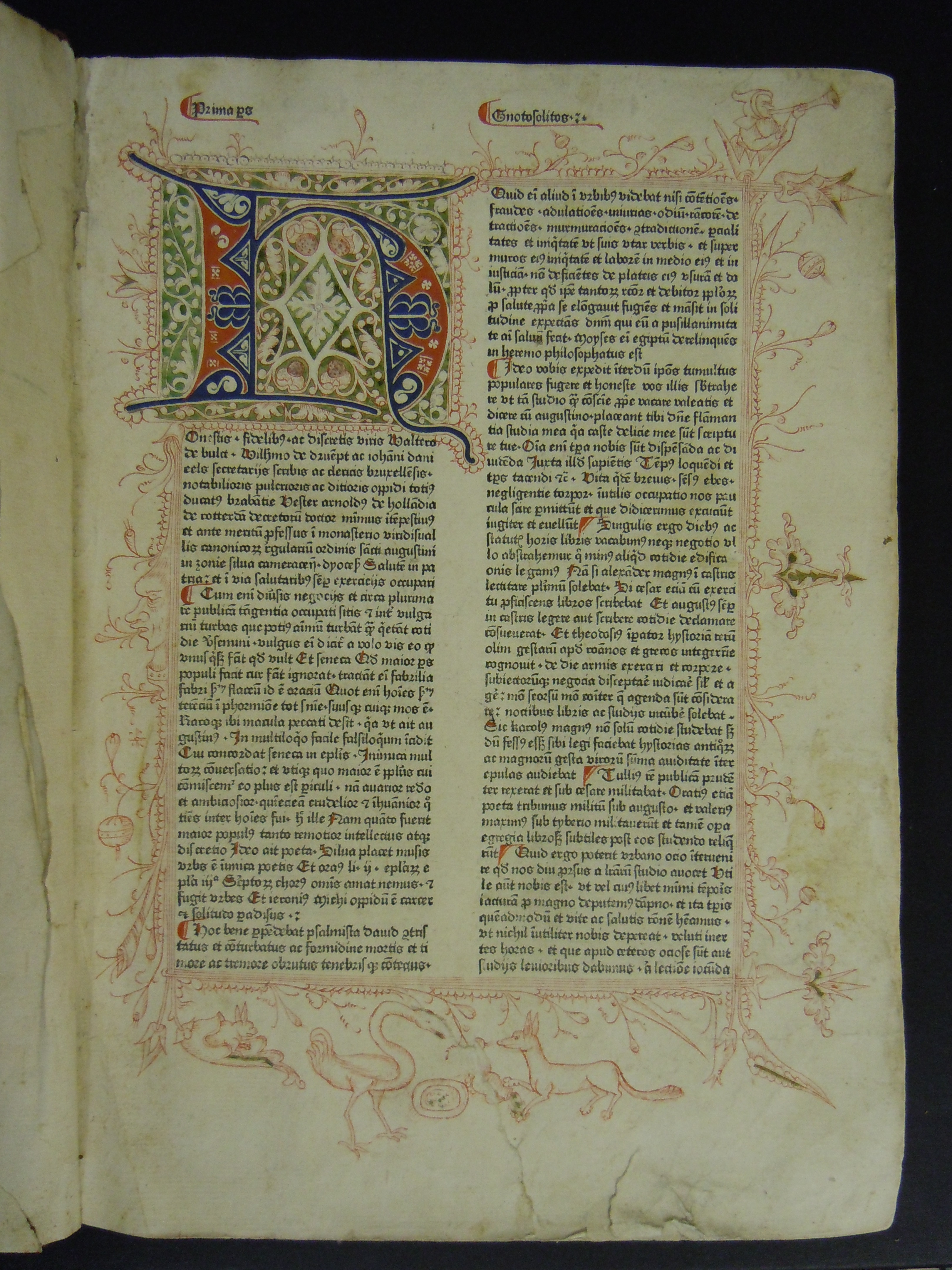 BT1.112.2, f.1r, Arnoldus de Geilhoven鈥檚 Gnotosolitos, sive Speculum conscientiae (1476)