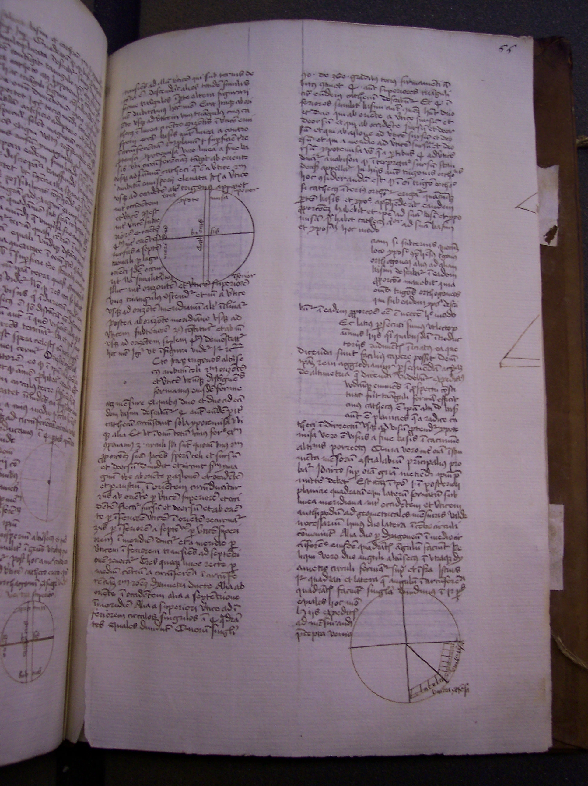 MS 162, f. 65r, Commentarius in tabularum [an Alphonsi] astronomicarum expositionem, 15thC