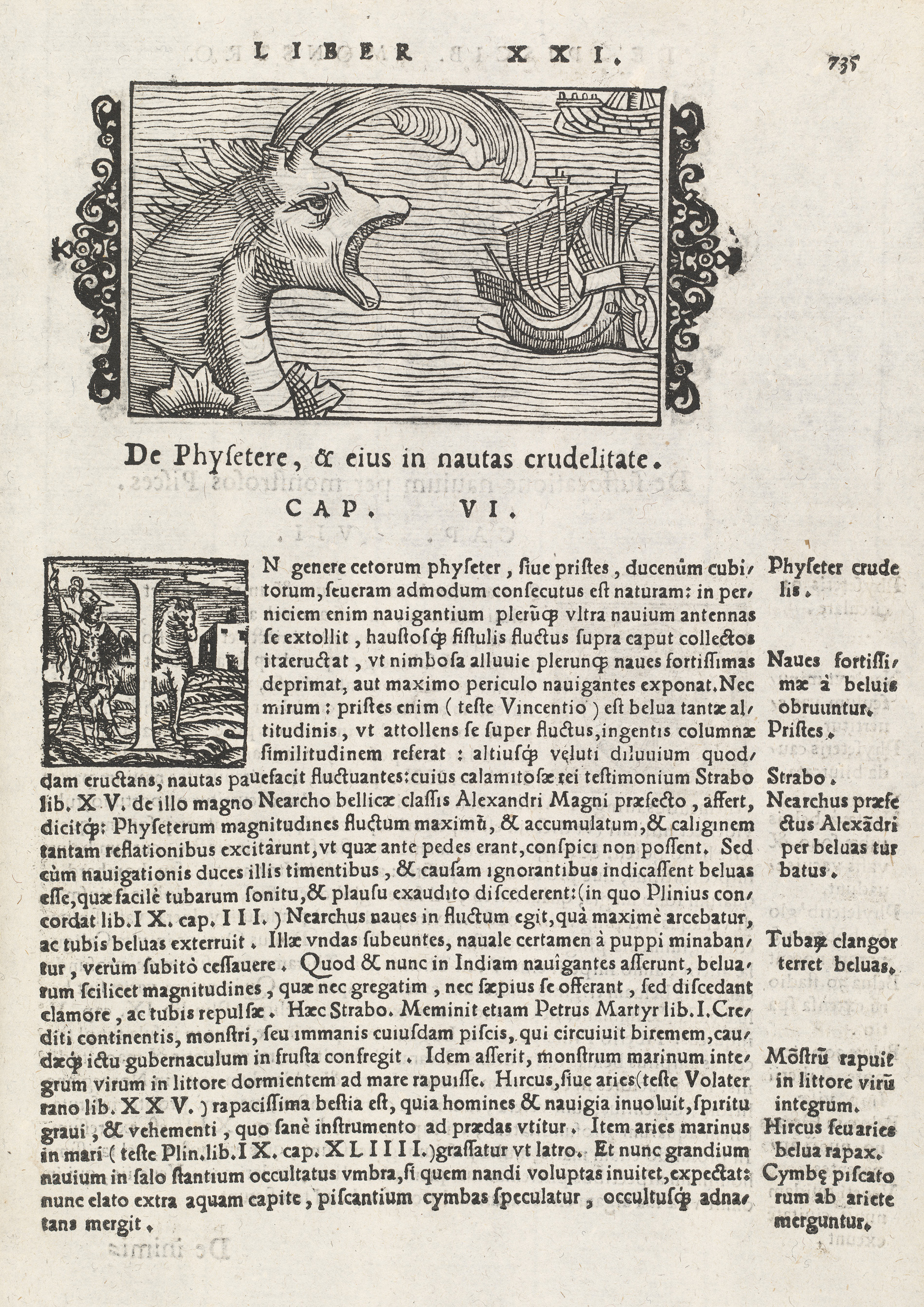 BT3.214.7, Olaus Magnus鈥檚 Historia de gentibus Septentrionalibus (1555), p. 735