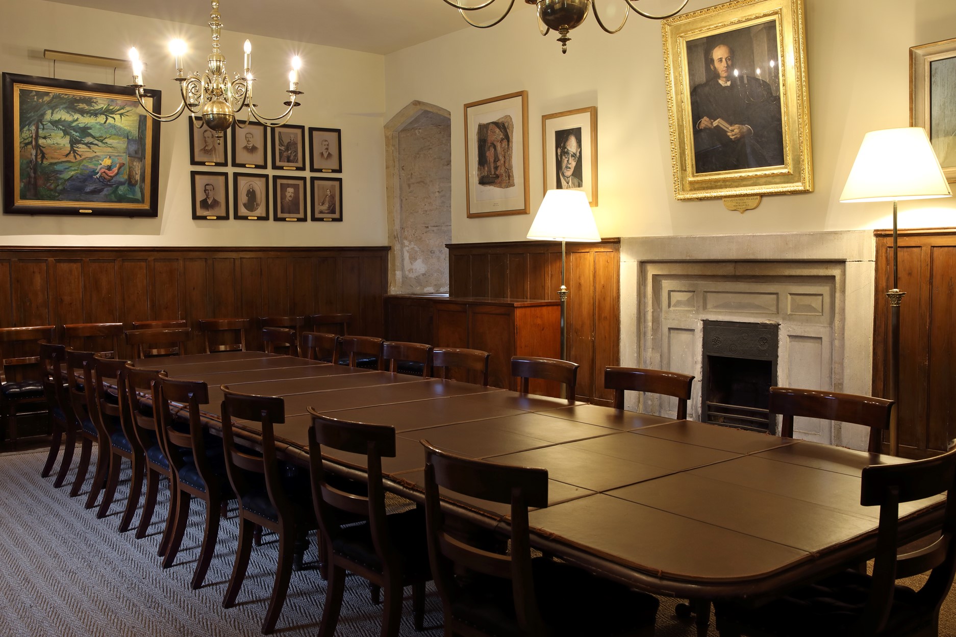 The Conduit Room - a meeting room with pictures hanging around the walls